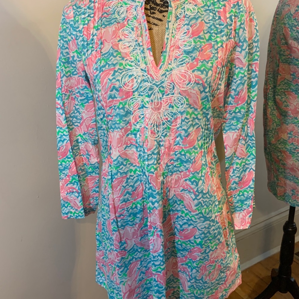 Lilly Pulitzer SarasotaTunic Lobsta Roll - Picture 2 of 9